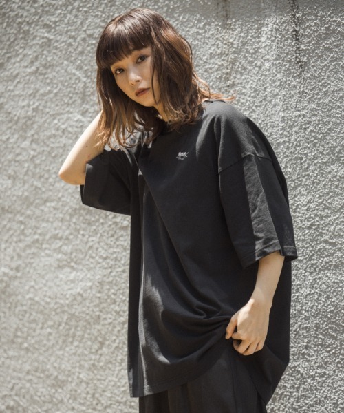 PBLIM(ページボーイリム)の「【PAGEBOYLIM】ノイズグラフィックTシャツ(Tシャツ/カットソー・レディース・オフホワイト/ブラック・MEDIUM/X-LARGE)」の9枚目の写真