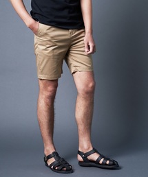 USE AGE COTTON TWILL BASIC SHORTS:コットン ツイル ベーシックショーツ