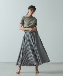 Brahmin（ブラーミン）の「【BRAHMIN】ギンガムチェックフレアスカート  
