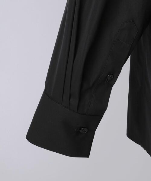 美品 ブラミンクP C B/GATH STD バンドカラーリボンギャザーブラウス 美品 ブラミンクP C B/GATH STD バンドカラーリボンギャザー