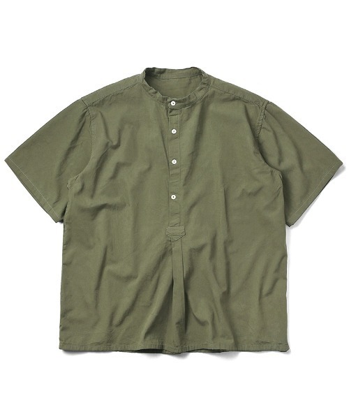 ブルガリア軍タイプ　プルオーバーシャツ　新品　アイボリー　半袖　PA148 imgrc0083114225.jpg