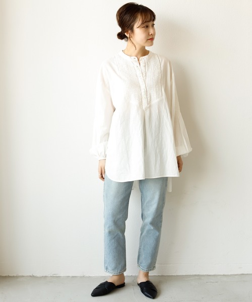 Auntie Rosa Holiday(アンティローザホリデー)の「クロス編みポインテットフラットシューズ(スリッポン・レディース・ブラック/ブラウン/グレイッシュベージュ・SMALL/MEDIUM/LARGE)」の10枚目の写真