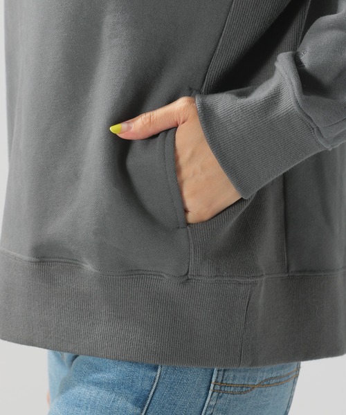 BAYFLOW(ベイフロー)の「ボートネックウラケプルオーバー(Tシャツ/カットソー・レディース・チャコールグレー/ブラウン/オレンジ・SMALL/MEDIUM)」の21枚目の写真