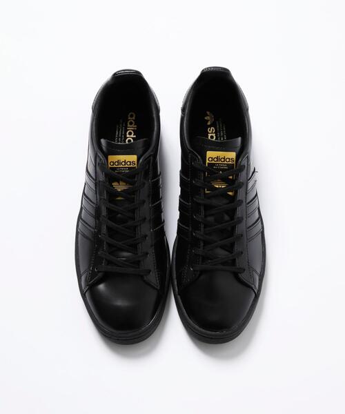 adidas Originals（アディダスオリジナルス）の「【別注】 ＜adidas Originals(アディダス オリジナルス)＞ CAMPUS BLACK LEATHER/キャンパス（スニーカー・メンズ・ブラック・27.5cm/28.5cm/25.5cm/27cm/26cm/26.5cm/28cm）」の9枚目の写真