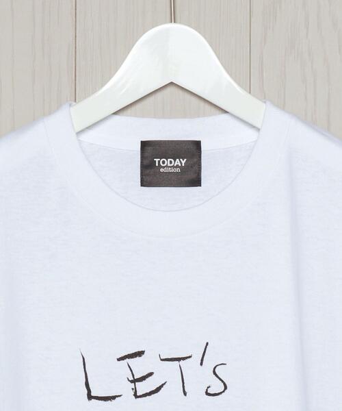 TODAY edition（トゥデイエディション）の「＜TODAYedition＞TUNING T-SHIRT/Tシャツ（Tシャツ/カットソー・メンズ・ホワイト・LARGE）」の3枚目の写真