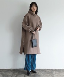 PAGEBOY | スナップスリットパーカーワンピース(ワンピース)