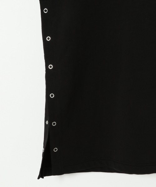 PAGEBOY（ページボーイ）の「スナップスリットパーカーワンピース（ワンピース・レディース・ブラック/モカ・FREE）」の5枚目の写真