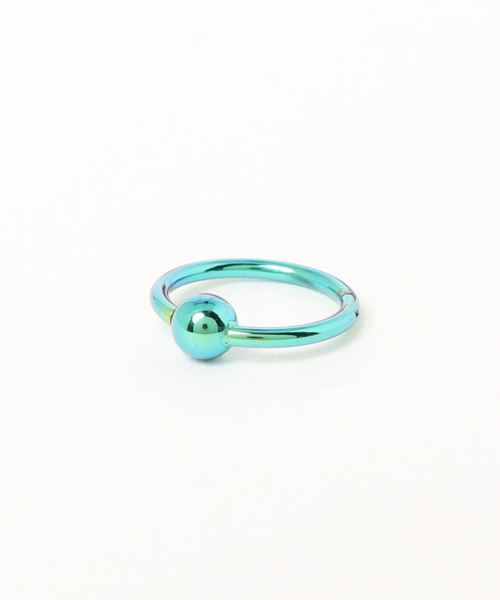 MORPH（モルフ）の「MORPH モルフ CBR クリッカー ボディーピアス 16ゲージ 6mm~10mm（ピアス（片耳用）・レディース・ターコイズブルー・6/8/10）」の7枚目の写真