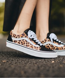 VANS | OLD SKOOL　VN0A4U3B3I6　(LEOPARD) BLACK/TRUE WHITE(スニーカー)