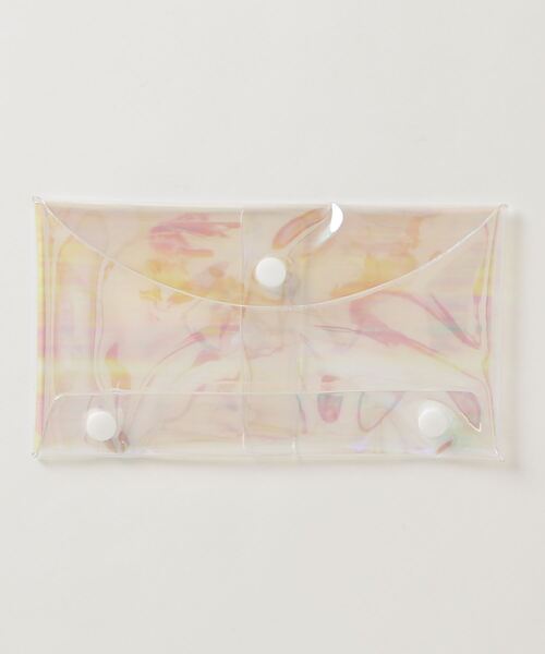 WEGO（ウィゴー）の「WEGO/クリアマスクポーチ（マスク・レディース・ブラウン/ピンク/その他1/ホワイト・FREE）」の4枚目の写真