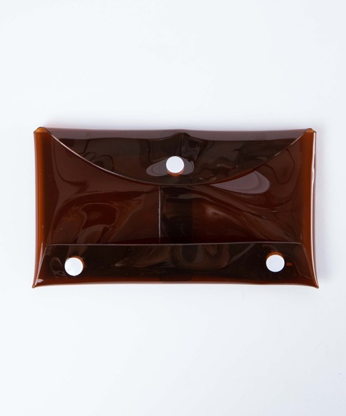 WEGO（ウィゴー）の「WEGO/クリアマスクポーチ（マスク・レディース・ブラウン/ピンク/その他1/ホワイト・FREE）」の3枚目の写真