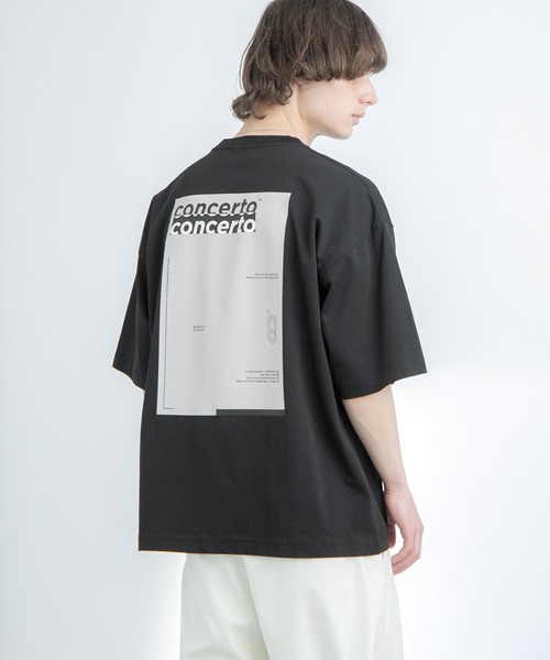 EMMA CLOTHES(エマクローズ)の「シルケットライク天竺 オーバーサイズ S/S メッセージプリント カットソー EMMA CLOTHES COLLECTION - INVERSION(反転) × HIDE AND SEEK(かくれんぼ) -(Tシャツ/カットソー・メンズ・ホワイト系その他/ブラック系その他/ベージュ系その他/グリーン系その他/ブルー系その他/パープル系その他/ホワイト系その他2/ホワイト系その他3/ホワイト系その他4/ブラック系その他2/ブラック系その他3/ブラック系その他4/ベージュ系その他2/グリーン系その他2/ブルー系その他2/パープル系その他2・M/L)」の5枚目の写真