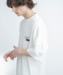 シルケットライク天竺 オーバーサイズ S/S メッセージプリント カットソー EMMA CLOTHES COLLECTION - INVERSION(反転) × HIDE AND SEEK(かくれんぼ) -