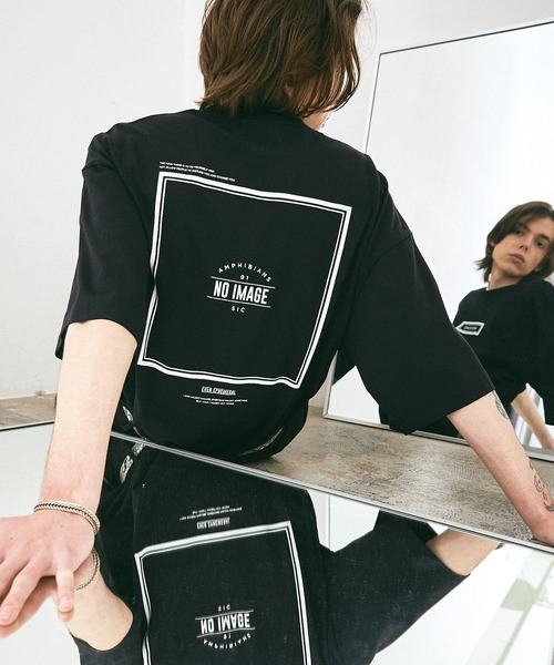 EMMA CLOTHES(エマクローズ)の「シルケットライク天竺 オーバーサイズ S/S メッセージプリント カットソー EMMA CLOTHES COLLECTION - INVERSION(反転) × HIDE AND SEEK(かくれんぼ) -(Tシャツ/カットソー・メンズ・ホワイト系その他/ブラック系その他/ベージュ系その他/グリーン系その他/ブルー系その他/パープル系その他/ホワイト系その他2/ホワイト系その他3/ホワイト系その他4/ブラック系その他2/ブラック系その他3/ブラック系その他4/ベージュ系その他2/グリーン系その他2/ブルー系その他2/パープル系その他2・M/L)」の6枚目の写真