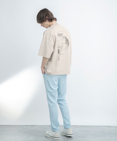 EMMA CLOTHES(エマクローズ)の「シルケットライク天竺 オーバーサイズ S/S メッセージプリント カットソー EMMA CLOTHES COLLECTION - INVERSION(反転) × HIDE AND SEEK(かくれんぼ) -(Tシャツ/カットソー・メンズ・ホワイト系その他/ブラック系その他/ベージュ系その他/グリーン系その他/ブルー系その他/パープル系その他/ホワイト系その他2/ホワイト系その他3/ホワイト系その他4/ブラック系その他2/ブラック系その他3/ブラック系その他4/ベージュ系その他2/グリーン系その他2/ブルー系その他2/パープル系その他2・M/L)」の20枚目の写真