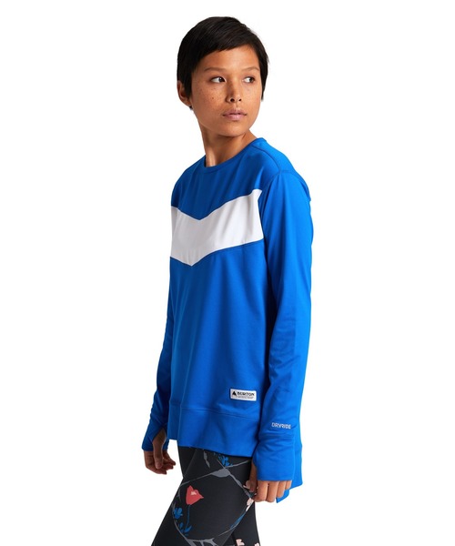 BURTON(バートン)の「テクニカル 長袖 ロングスリーブ Tシャツ(Tシャツ/カットソー・レディース・グリーン系その他/ブルー・M/L/XS/S)」の2枚目の写真