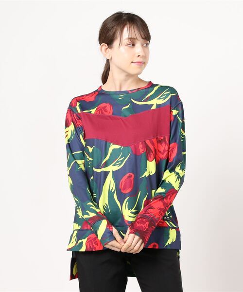 BURTON(バートン)の「テクニカル 長袖 ロングスリーブ Tシャツ(Tシャツ/カットソー・レディース・グリーン系その他/ブルー・M/L/XS/S)」の6枚目の写真