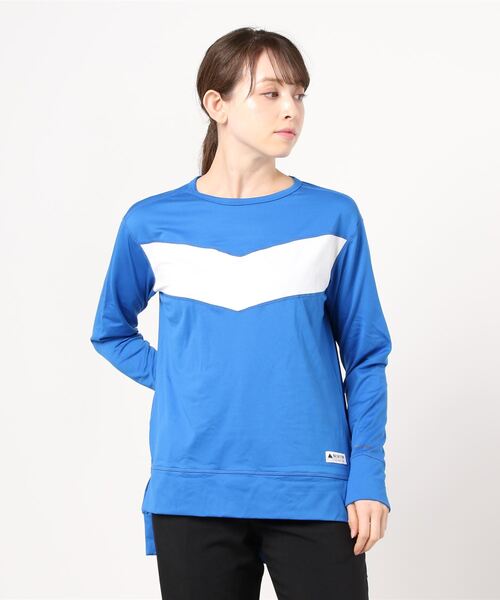 BURTON(バートン)の「テクニカル 長袖 ロングスリーブ Tシャツ(Tシャツ/カットソー・レディース・グリーン系その他/ブルー・M/L/XS/S)」の7枚目の写真