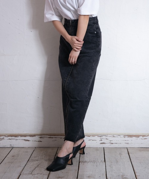 DR.DENIM(ドクターデニム)の「Amantha Denim Skirt(デニムスカート・レディース・ブラック系その他・MEDIUM/SMALL/X-SMALL)」の4枚目の写真