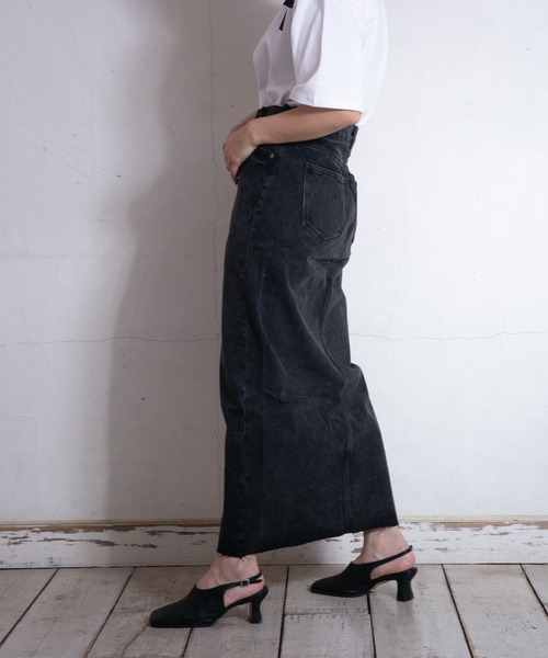 DR.DENIM(ドクターデニム)の「Amantha Denim Skirt(デニムスカート・レディース・ブラック系その他・MEDIUM/SMALL/X-SMALL)」の5枚目の写真