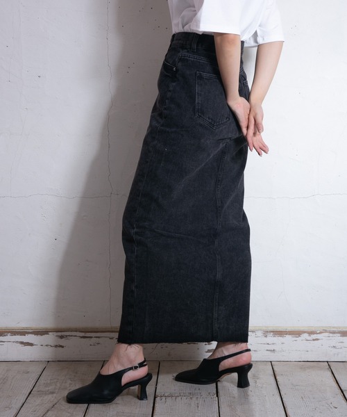 DR.DENIM(ドクターデニム)の「Amantha Denim Skirt(デニムスカート・レディース・ブラック系その他・MEDIUM/SMALL/X-SMALL)」の6枚目の写真