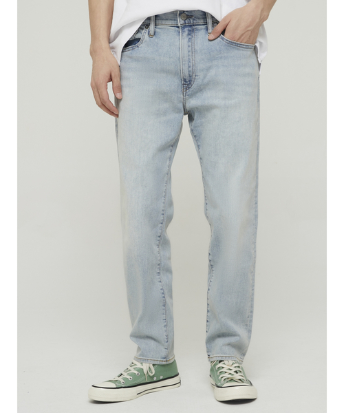 GAP（ギャップ）の「ミッドライズ テーパードスリム クロップドデニム（デニムパンツ・メンズ・ライトインディゴブルー・28W/30W/32W/34W/36W）」の7枚目の写真