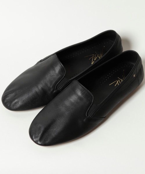 MEN'S BIGI(メンズビギ)の「<Rivieras(リビエラ)>レザースリッポン(スリッポン・メンズ・ブラック/ベージュ・01/02/03/04/05)」の2枚目の写真