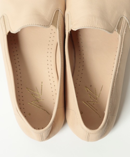 MEN'S BIGI(メンズビギ)の「<Rivieras(リビエラ)>レザースリッポン(スリッポン・メンズ・ブラック/ベージュ・01/02/03/04/05)」の5枚目の写真