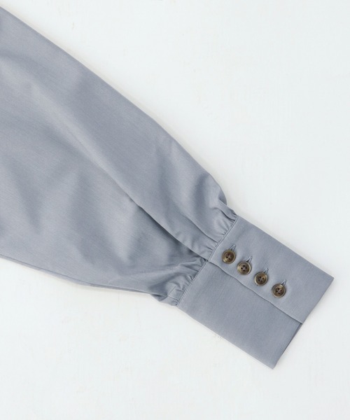 CLEIO（クレイオ）の「【CLEIO】ラグランスリーブロングワンピース（ワンピース・レディース・オフホワイト/ブルー/ピンクベージュ・FREE）」の8枚目の写真