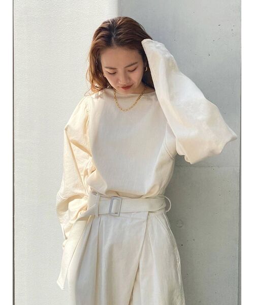 Ungrid（アングリッド）の「【10周年限定】オーガニックコットンスリーブボリュームデニムブラウス（シャツ/ブラウス・レディース・ブラック/ブルー/アイボリー・FREE）」の17枚目の写真