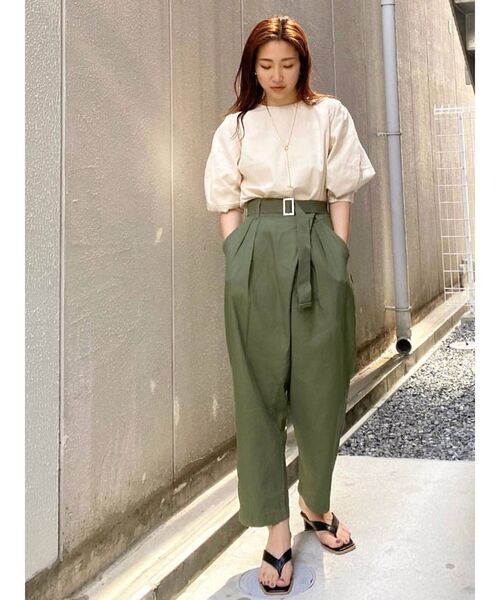 Ungrid（アングリッド）の「【10周年限定】オーガニックコットンスリーブボリュームデニムブラウス（シャツ/ブラウス・レディース・ブラック/ブルー/アイボリー・FREE）」の21枚目の写真