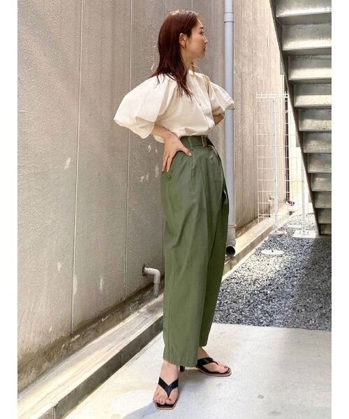 Ungrid（アングリッド）の「【10周年限定】オーガニックコットンスリーブボリュームデニムブラウス（シャツ/ブラウス・レディース・ブラック/ブルー/アイボリー・FREE）」の14枚目の写真