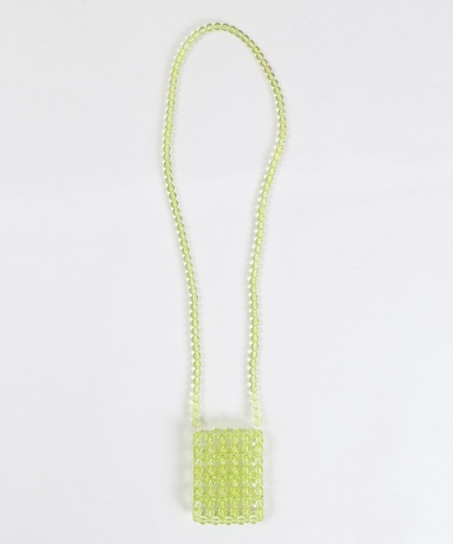 WC（ダブル シー）の「WC/ミニビーズショルダー（ショルダーバッグ・レディース・グリーン/ライトパープル/ホワイト/サックスブルー・FREE）」の11枚目の写真