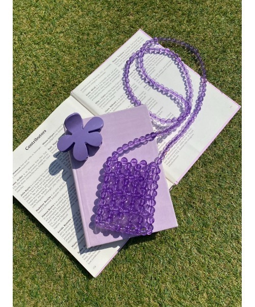 WC（ダブル シー）の「WC/ミニビーズショルダー（ショルダーバッグ・レディース・グリーン/ライトパープル/ホワイト/サックスブルー・FREE）」の22枚目の写真