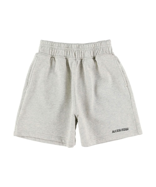 ALEXIA STAM(アリシアスタン)の「Logo Plain Sweat Shorts/ロゴプレーンスウェットショーツ(スウェットパンツ・レディース・ヘザーグレー・M/S)」の7枚目の写真