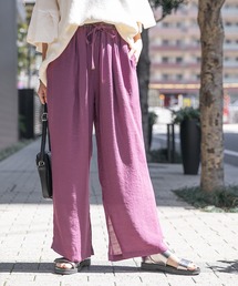 osharewalker | 『ストレートワイドゆるひらスラブパンツ』(その他パンツ)