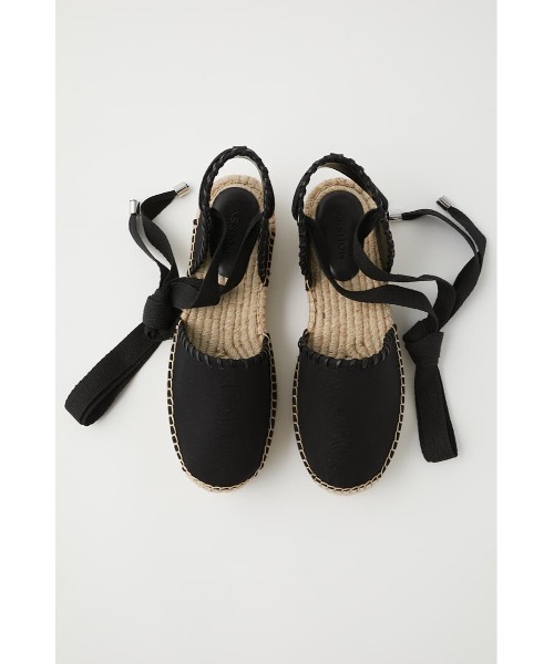 MOUSSY（マウジー）の「LACE UP ESPADRILLES（その他シューズ・レディース・ブラック/オレンジ/ベージュ・MEDIUM/LARGE/SMALL）」の13枚目の写真
