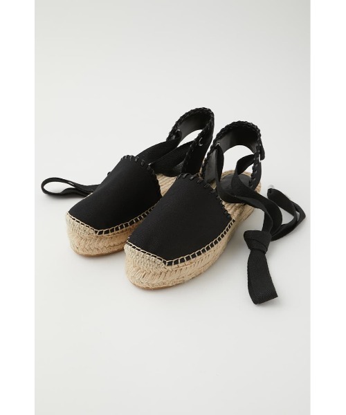 MOUSSY（マウジー）の「LACE UP ESPADRILLES（その他シューズ・レディース・ブラック/オレンジ/ベージュ・MEDIUM/LARGE/SMALL）」の14枚目の写真