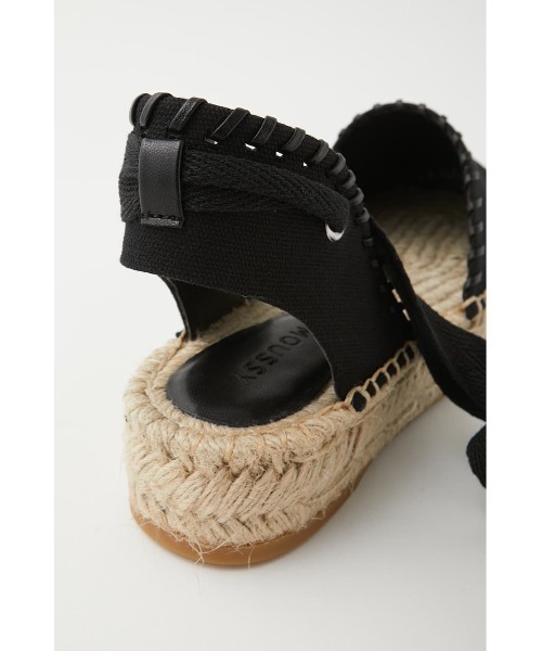 MOUSSY（マウジー）の「LACE UP ESPADRILLES（その他シューズ・レディース・ブラック/オレンジ/ベージュ・MEDIUM/LARGE/SMALL）」の18枚目の写真
