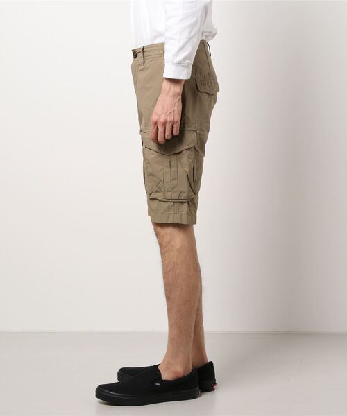 PAZZO（パッゾ）の「【PAZZO】 BJドビークロス ショートPT（その他パンツ・メンズ・ライトグレー/ベージュ/ネイビー/ライトカーキ・44/40/48）」の5枚目の写真