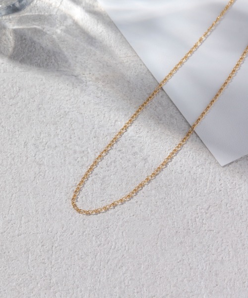 ROPE'（ロペ）の「K14GF フィガロチェーンネックレス（ネックレス）」 WEAR