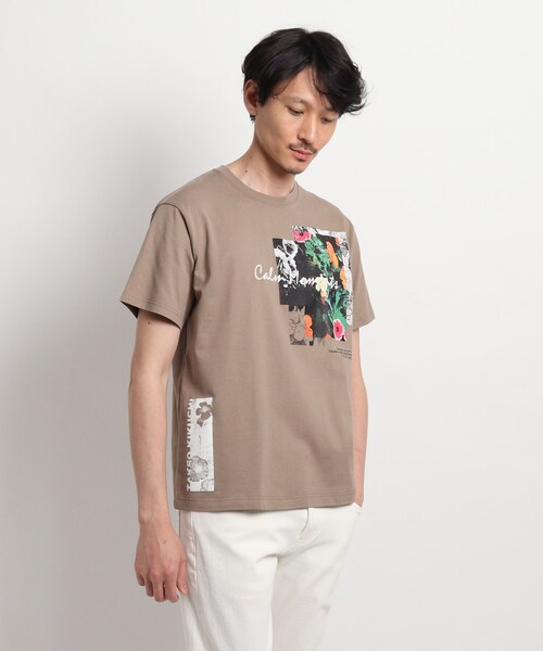 TAKEO KIKUCHI（タケオキクチ）の「◆【Sサイズ～】マルチフォトプリントTシャツ（Tシャツ/カットソー・メンズ・ホワイト/ネイビー/サンドベージュ・01/02/03/04）」の2枚目の写真