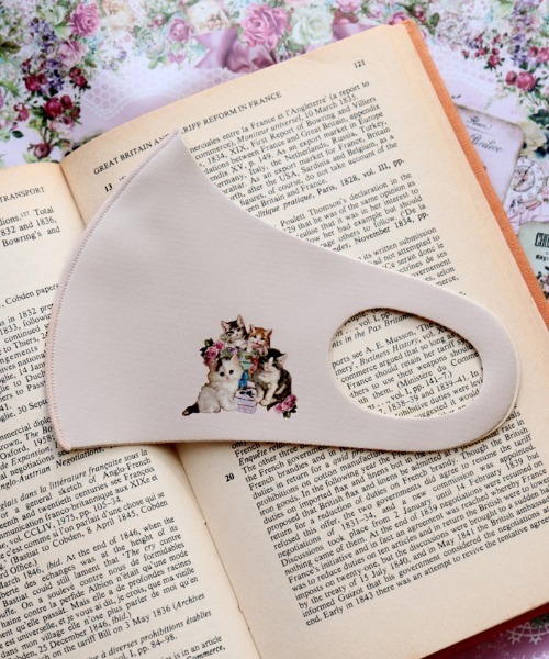 axes femme（アクシーズファム）の「ＡＳデザインプリントマスク（マスク・レディース・その他1/その他2・MEDIUM）」の2枚目の写真