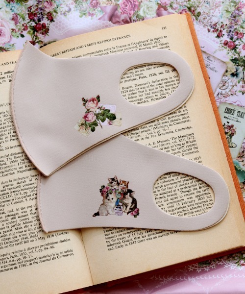 axes femme（アクシーズファム）の「ＡＳデザインプリントマスク（マスク・レディース・その他1/その他2・MEDIUM）」の15枚目の写真