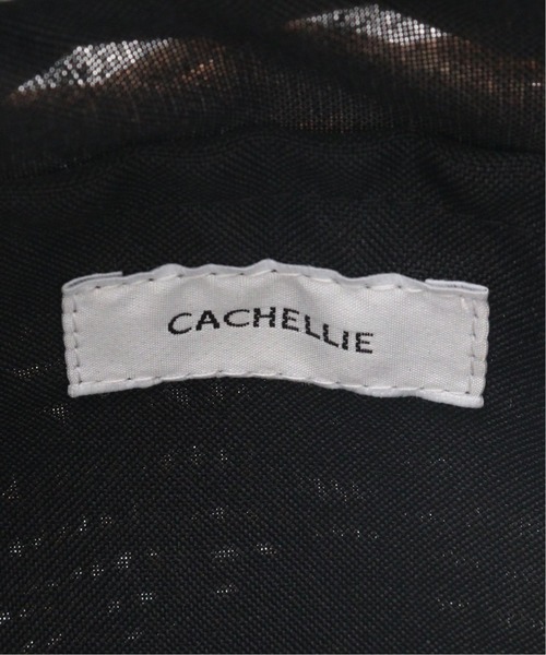 CACHELLIE（カシェリエ）の「CACHELLIE アラログ*レザーラウンドバッグ（かごバッグ・レディース・ブラック/ウッド・FREE）」の9枚目の写真