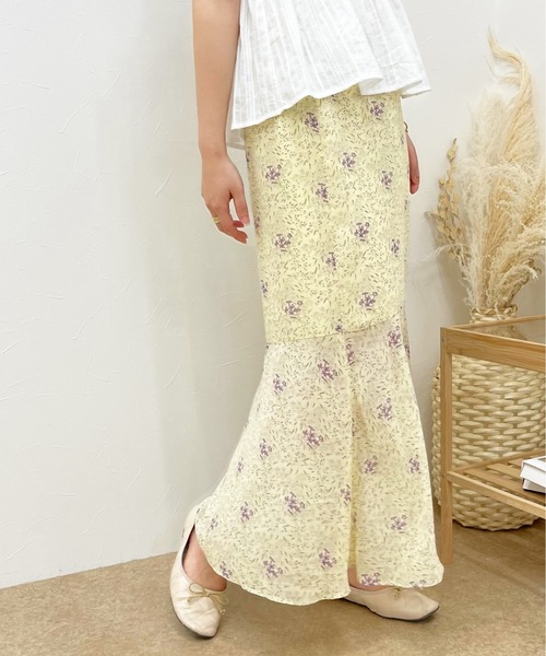 apres jour clair(アプレジュールクレア)の「【apres jour clair】アソートマーメイドスカート【ZOZOTOWN限定アイテム】(スカート・レディース・アイボリー/オフホワイト/その他/イエロー系その他・X-LARGE/フリー)」の22枚目の写真