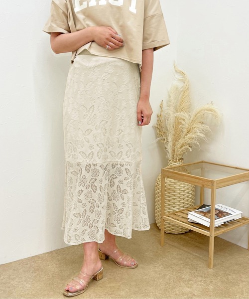 apres jour clair(アプレジュールクレア)の「【apres jour clair】アソートマーメイドスカート【ZOZOTOWN限定アイテム】(スカート・レディース・アイボリー/オフホワイト/その他/イエロー系その他・X-LARGE/フリー)」の14枚目の写真