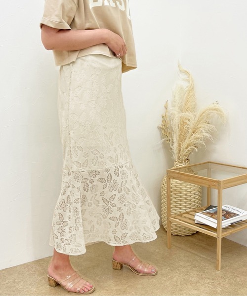 apres jour clair(アプレジュールクレア)の「【apres jour clair】アソートマーメイドスカート【ZOZOTOWN限定アイテム】(スカート・レディース・アイボリー/オフホワイト/その他/イエロー系その他・X-LARGE/フリー)」の15枚目の写真