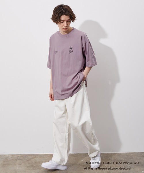 JUNRED（ジュンレッド）の「GRATEFUL DEAD フロントダブルプリント（Tシャツ/カットソー・メンズ・ホワイト/パープル/ブルー系その他2・M/L）」の18枚目の写真