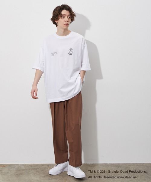 JUNRED（ジュンレッド）の「GRATEFUL DEAD フロントダブルプリント（Tシャツ/カットソー・メンズ・ホワイト/パープル/ブルー系その他2・M/L）」の15枚目の写真